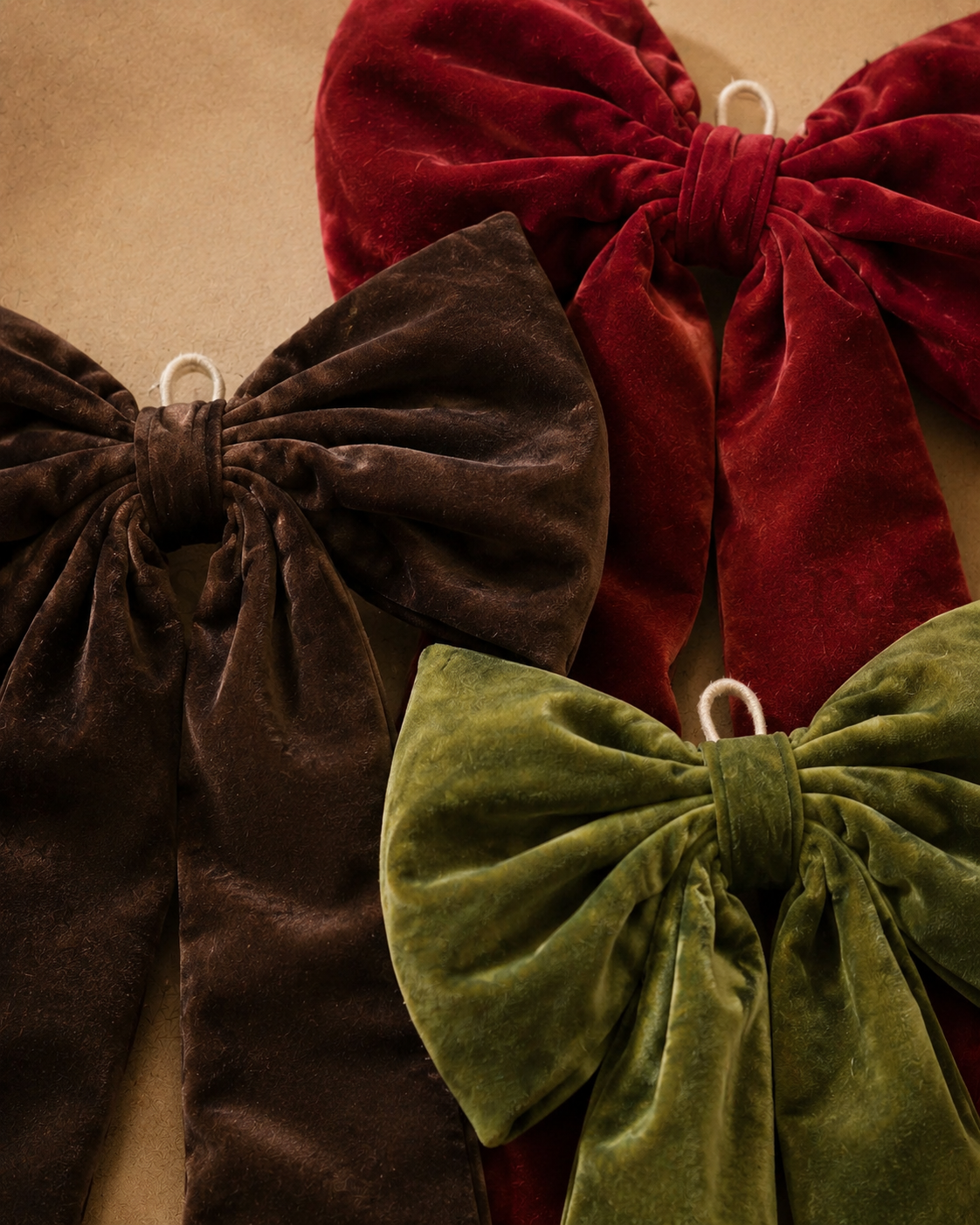 Set 3 Moños Navidad 35CM — Moños